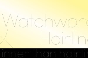 Watchword Hairline Demo