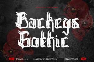 Related font Backeys