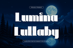 Related font Lumina Lullaby