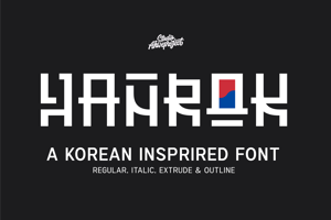 Related font Hanrok