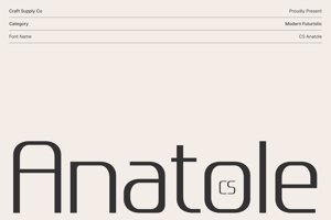 Related font CS Anatole