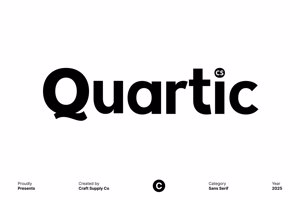 Related font CS Quartic