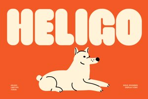 Related font Heligo - Bold Rounded Font