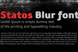 Related font Statos