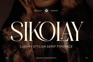 Related font SIKOLAY