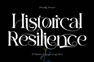 Related font Historical Resilience