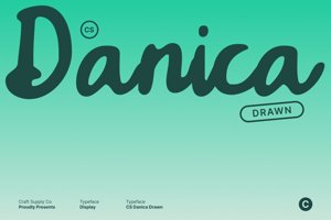 Related font CS Danica Drawn