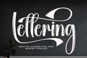 Related font Lettering
