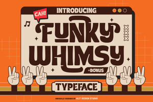 Related font Funky Whimsy