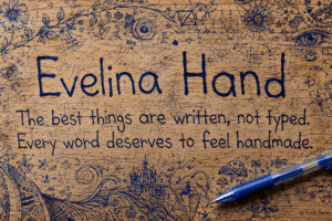 Related font Evelina Hand