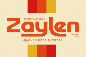 Related font Zaylen