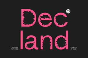 Related font CS Decland