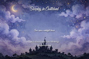 Related font Sleeping in Castleland