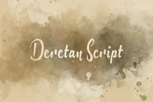 d Deretan Script