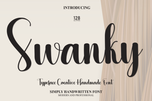 Related font Swanky