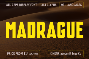 Related font Madrague