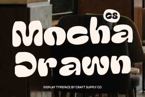 Related font CS Mocha Drawn