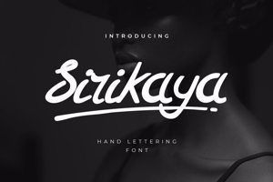 Related font Sirikaya Fluid Connected