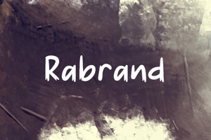 Related font Rabrand