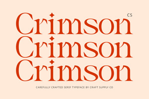 Related font CS Crimson