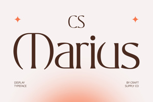 Related font CS Marius