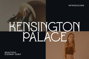 Related font Kensington Palace Fancy