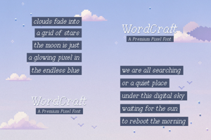 Related font Word Craft