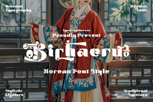 Related font Bichaeru - Korea Font