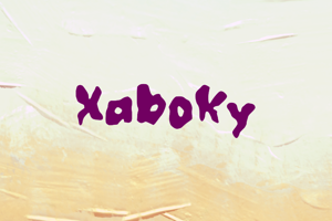 Related font x  Xaboky