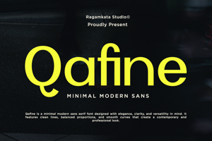 Related font Qafine