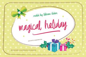 Related font Magical Holiday VERSION