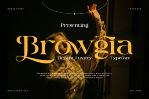 Related font Browgia