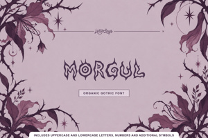 Related font Morgul