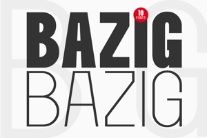 Related font Bazig