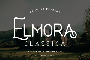 Related font Elmora Classica