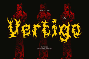Related font CS Vertigo