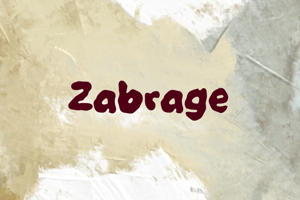 Related font z Zabrage