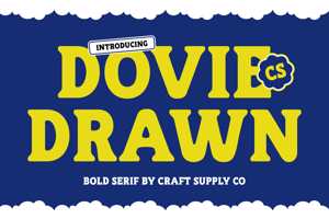 Related font CS Dovie Drawn