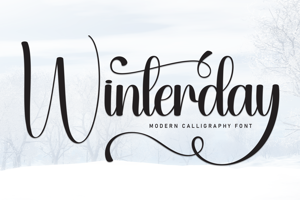 Related font Winterday