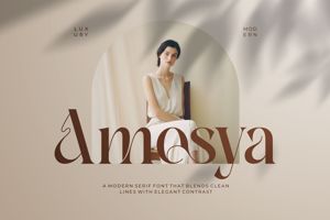 Related font Amesya