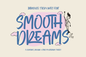 Related font Smooth Dreams VERSION