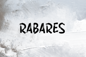 Related font Rabares