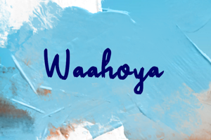 Related font w Waahoya