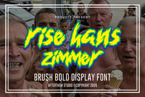 Related font Rise Hans Zimmer