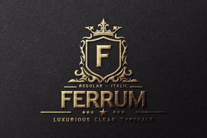 Related font Ferrum