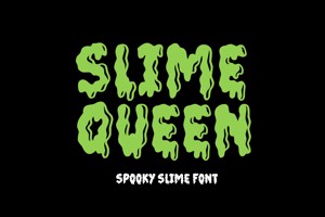 Related font Slime Queen