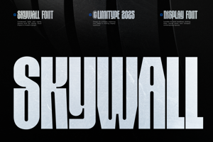 Skywall - Condensed Font