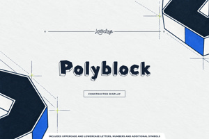 Related font Polyblock