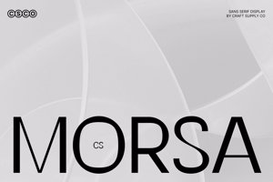 Related font CS Morsa