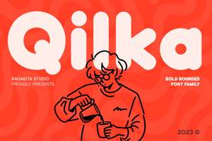 Related font Qilka